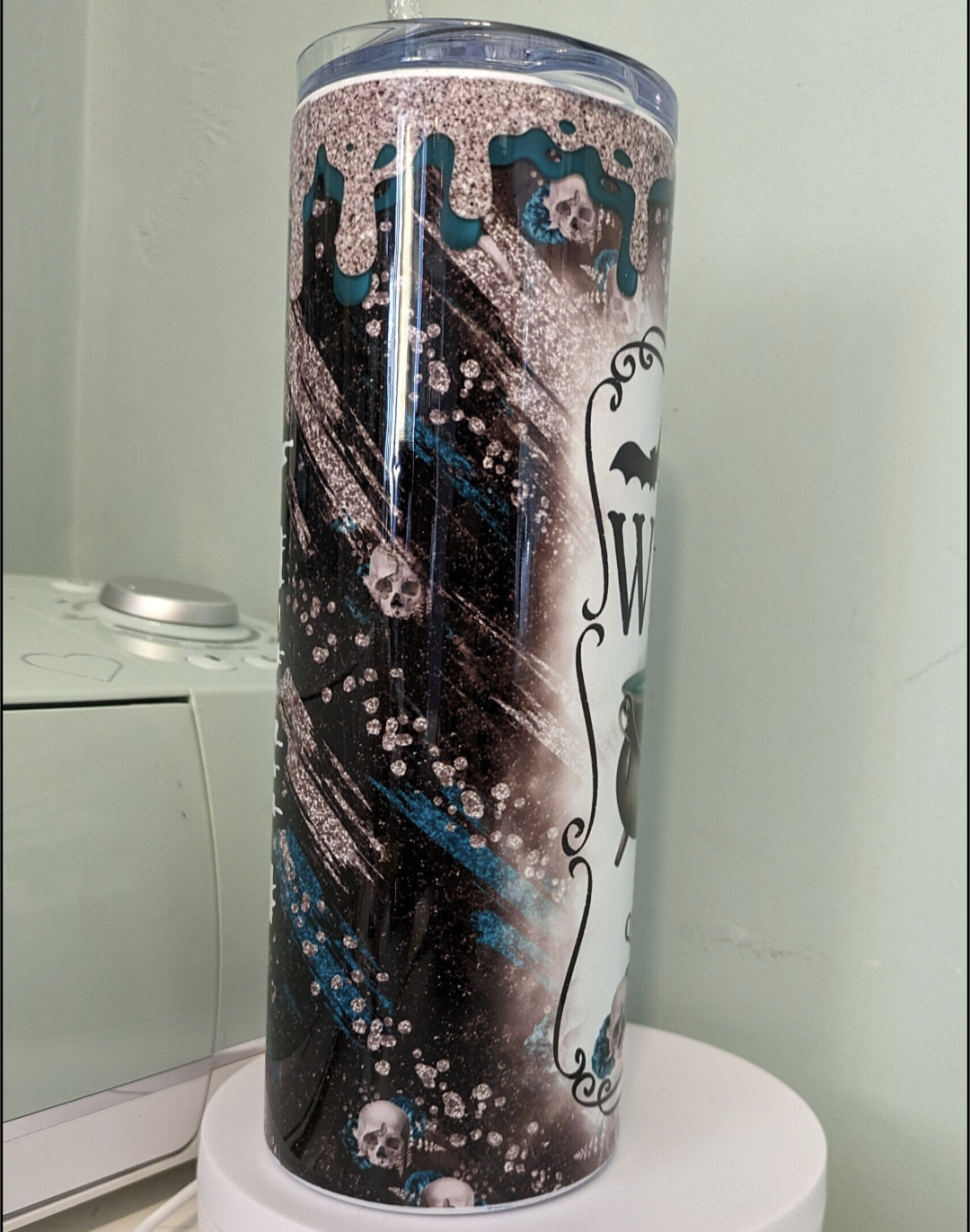 Witches Brew skinny tumbler