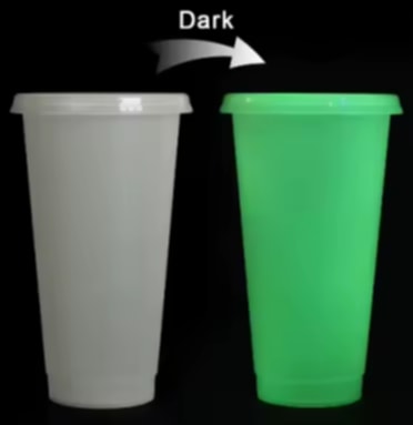 Glow-in-the-Dark 24oz Cold cup tumbler