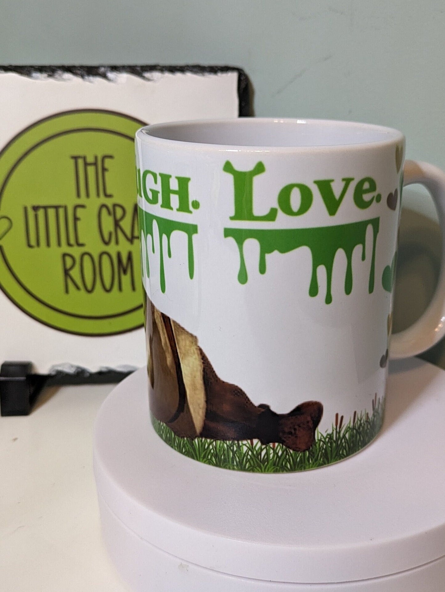 Shrek mug, funny meme, ogre gift, live laugh love