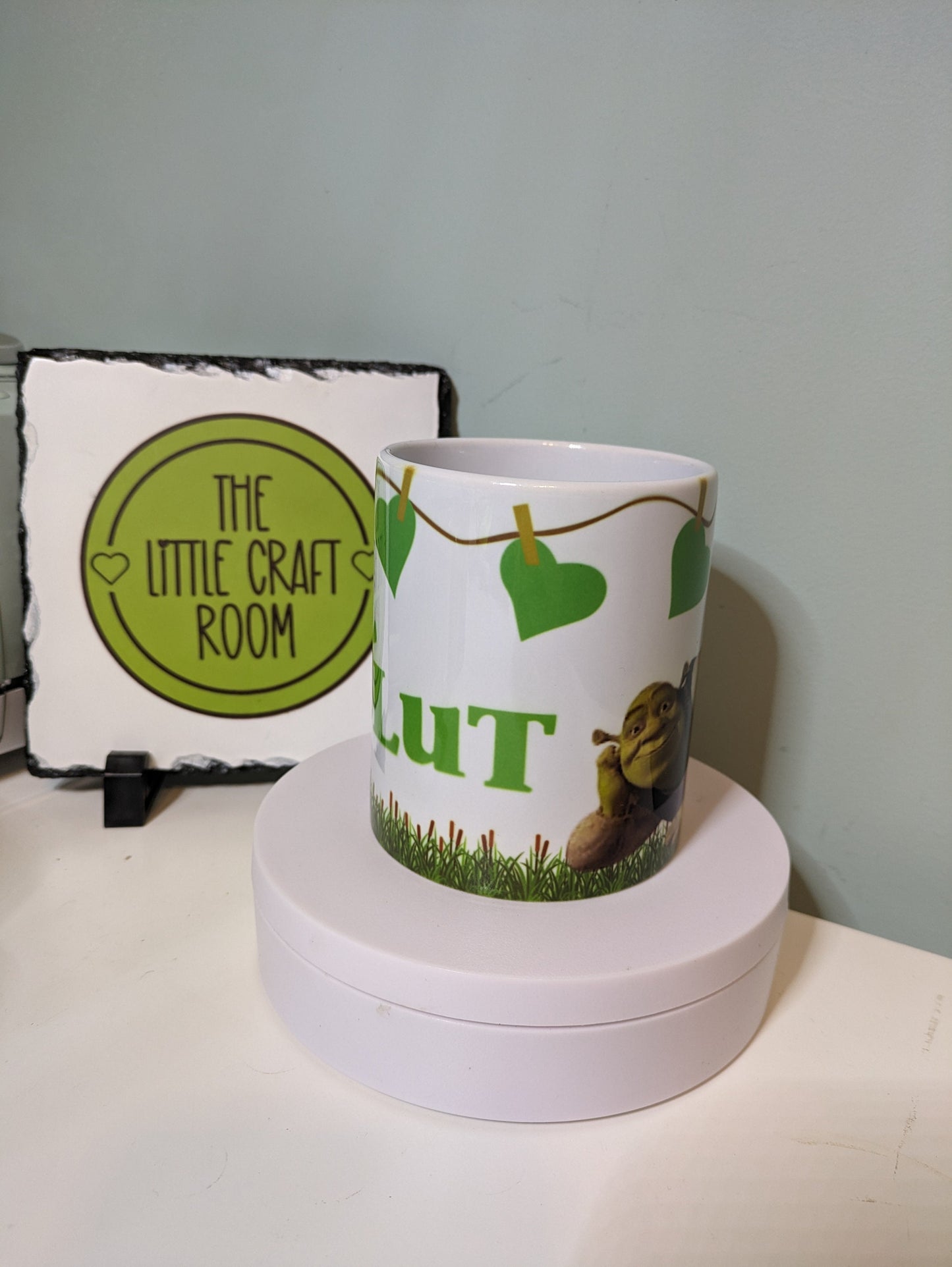 Funny slut caption rude Shrek ogre meme gift