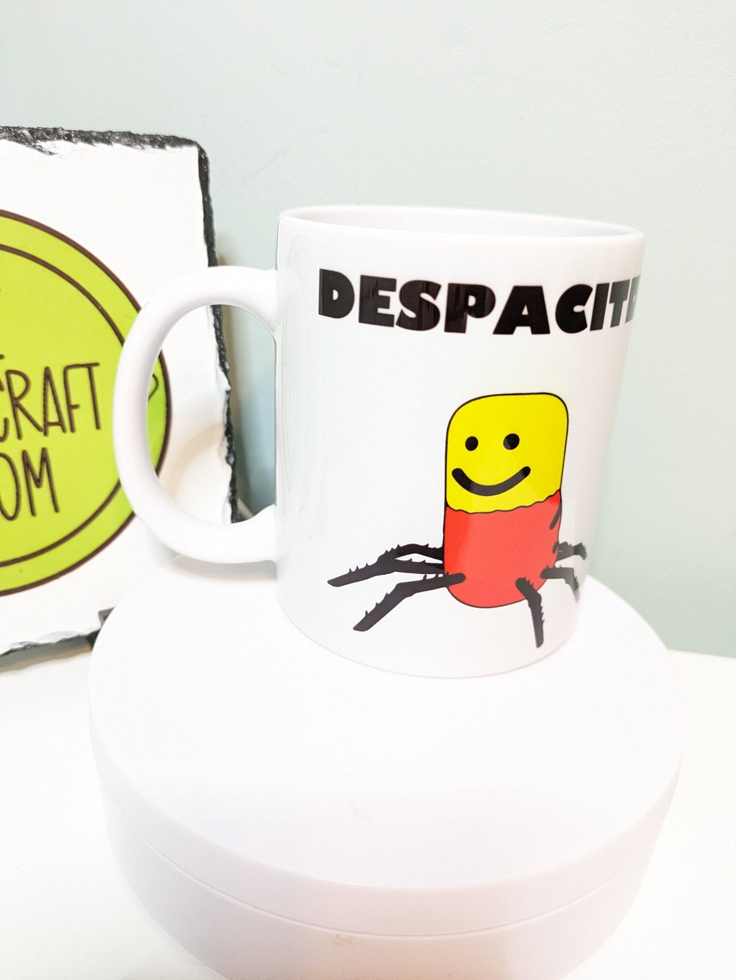Despacito cursed Roblox spider gaming mug gift