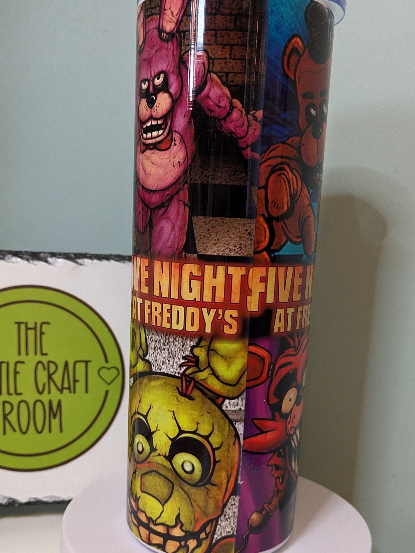 FNAF tumbler. Five nights at Freddy's. Five nights at Freddie's. FNAF gift. Anime. Cartoon gift. Coffee tumbler. Springtrap.