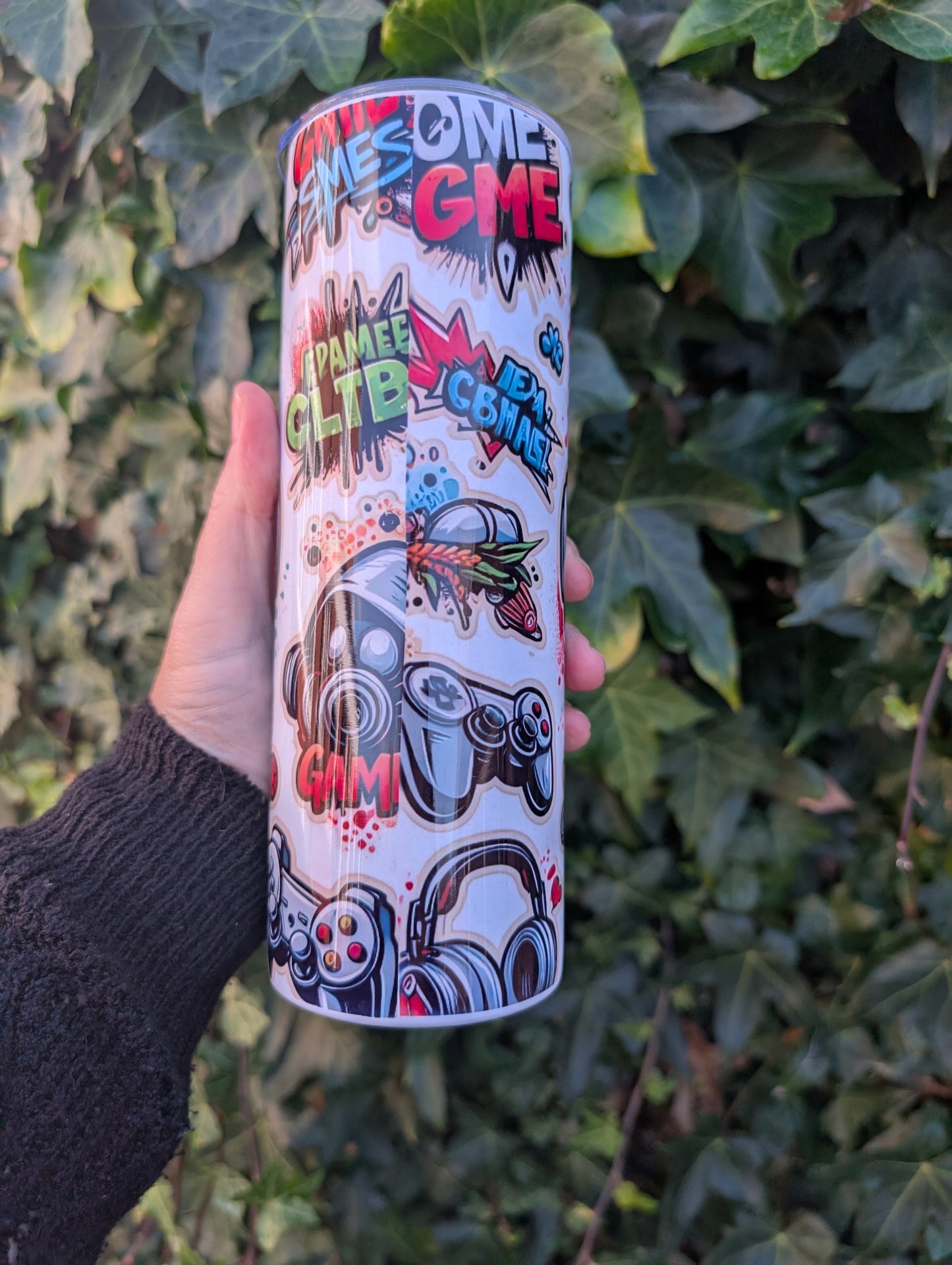Game Over gaming 20oz Tumbler