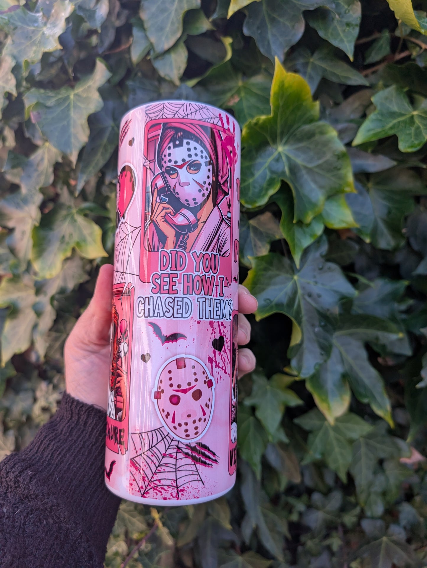 Girly Horror Tumbler