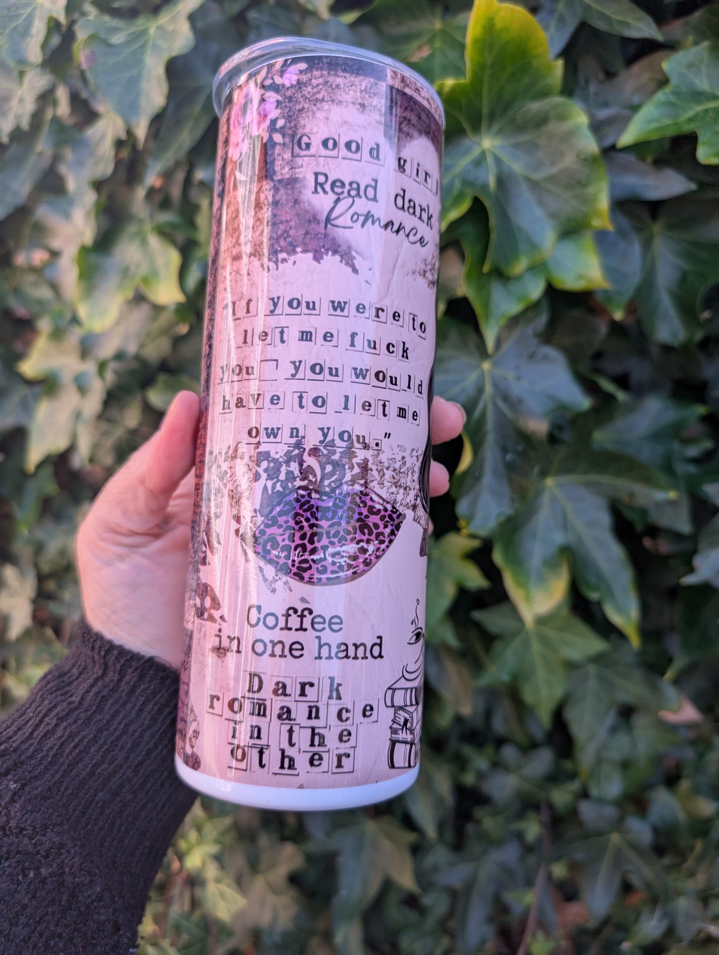 Smut Club reading 20oz Tumbler