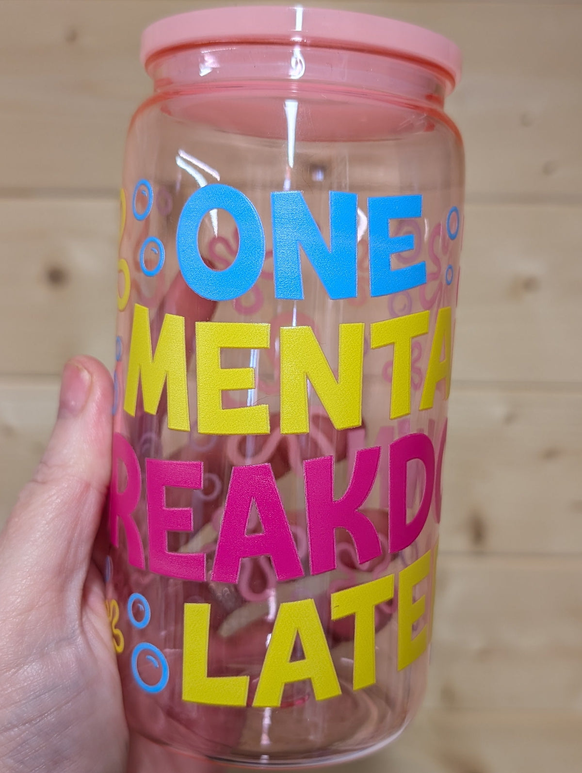 Week 1 – Plastic Drinking Jar Tumblers