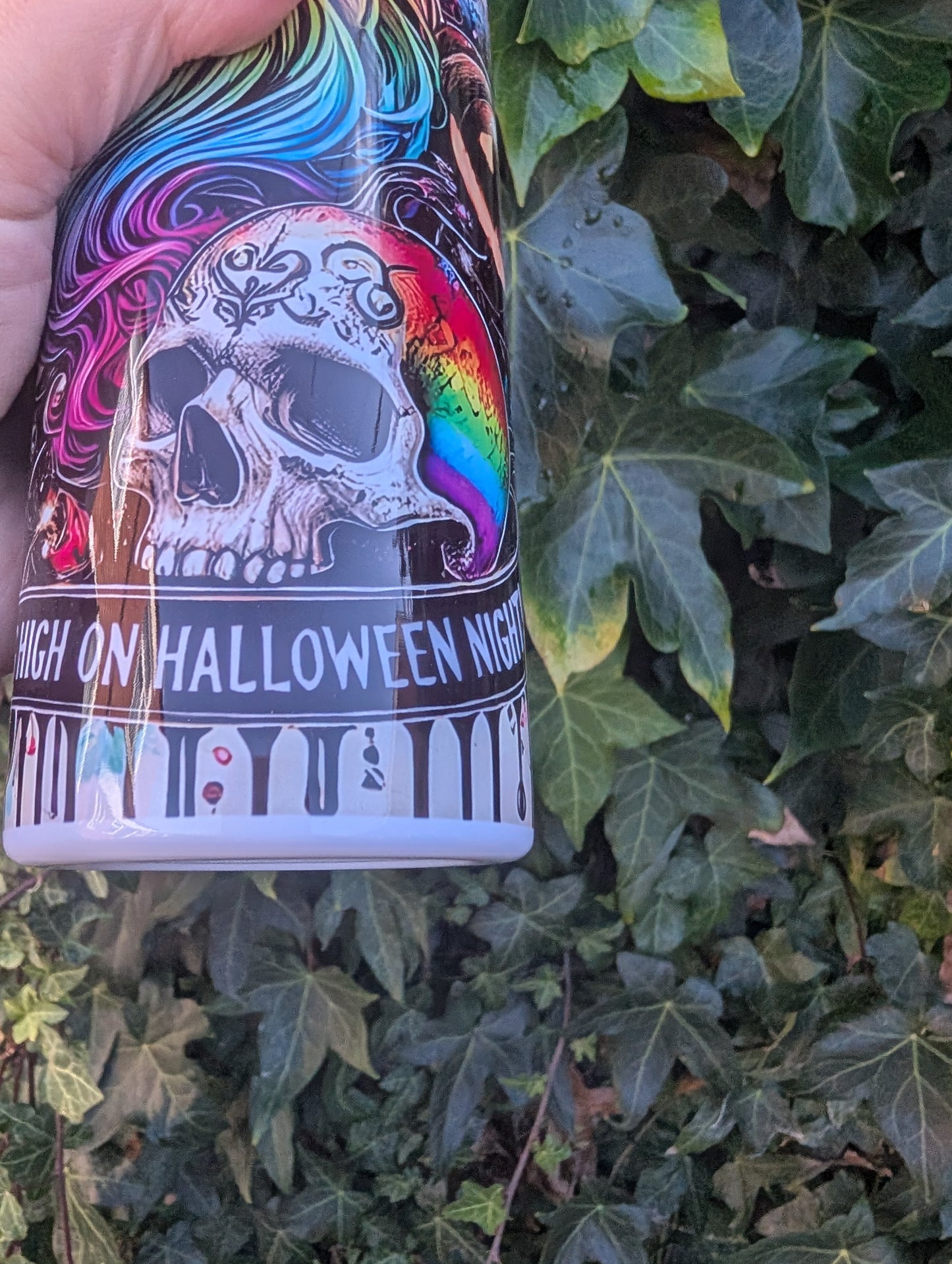 Gothic Halloween Anxiety 20oz Tumbler