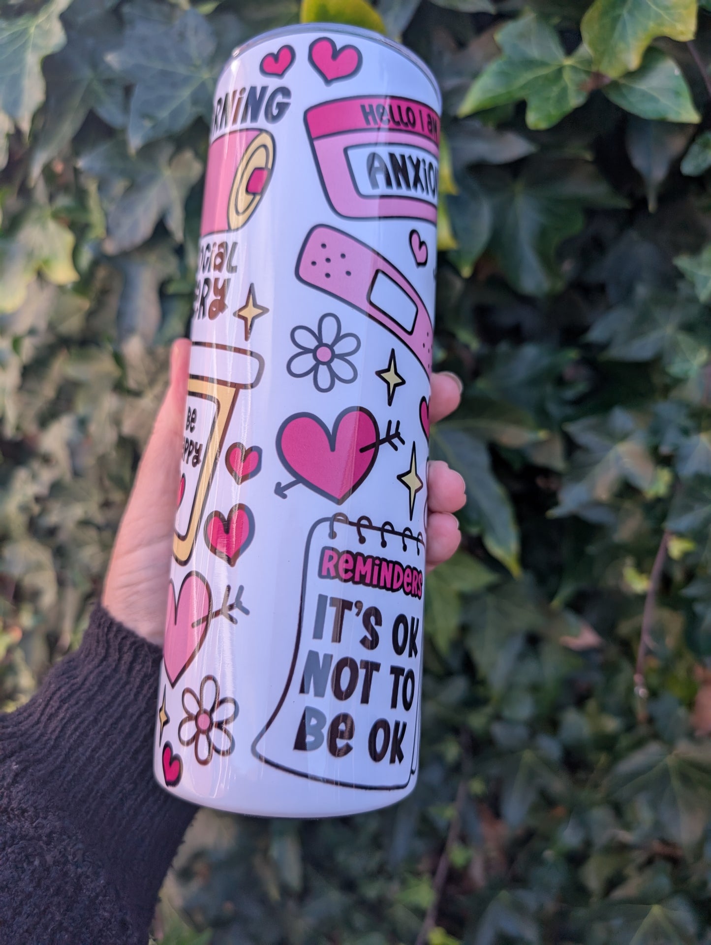 Doing my best Mental Health 20oz Tumbler