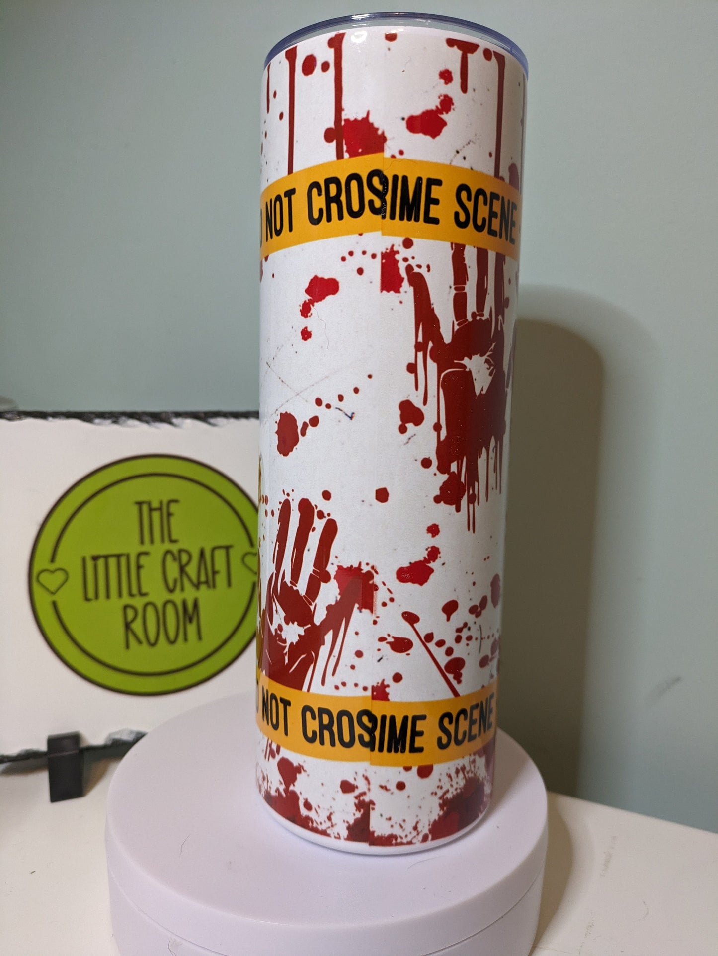 Careful you know how much I love true crime TV show skinny tumbler gift