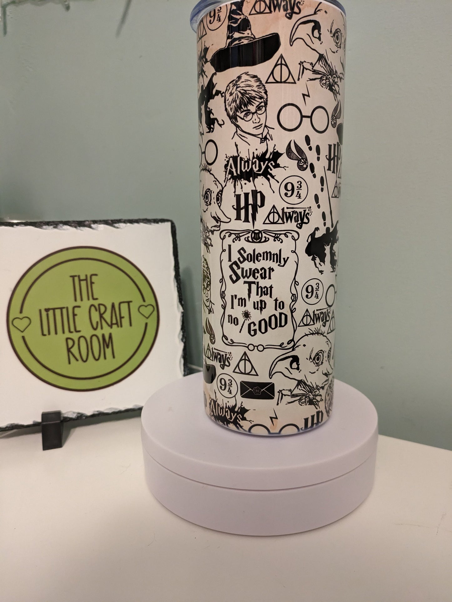 Harry Potter cartoon sketch skinny tumbler gift