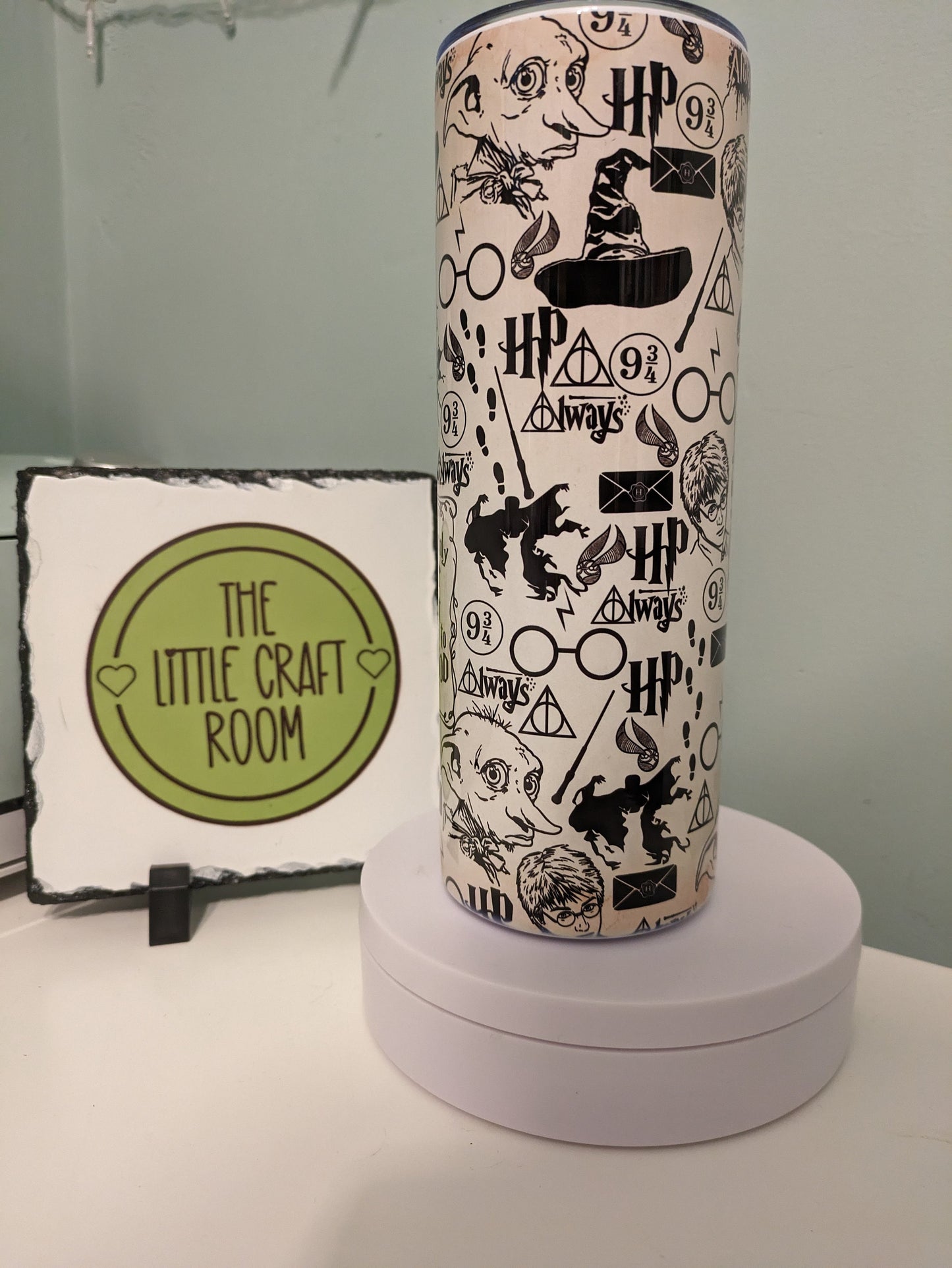 Harry Potter cartoon sketch skinny tumbler gift