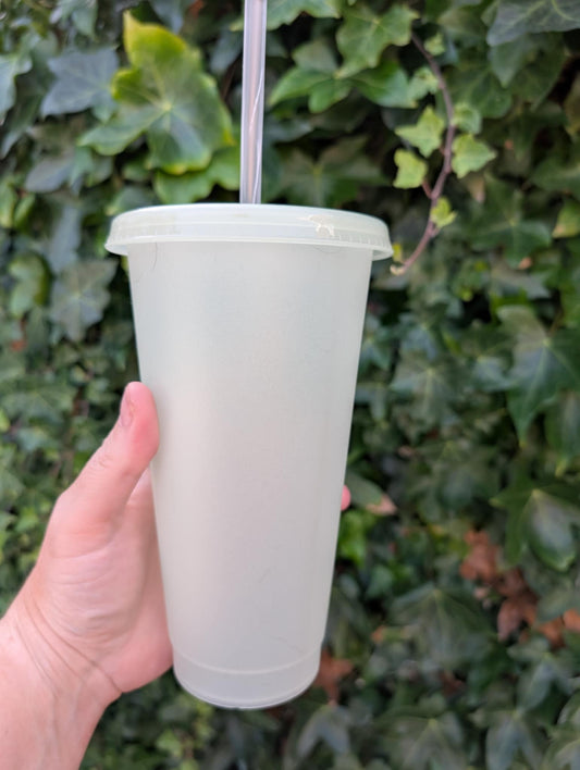 Glow-in-the-Dark 24oz Cold cup tumbler