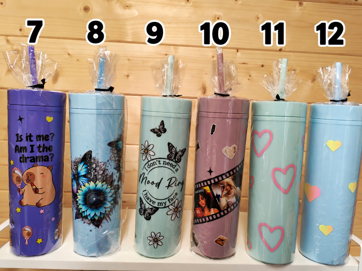 Week 1 – Plastic Skinny Tumblers