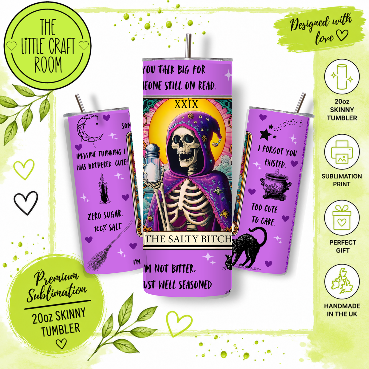 Week 2 - 20oz skinny tumblers