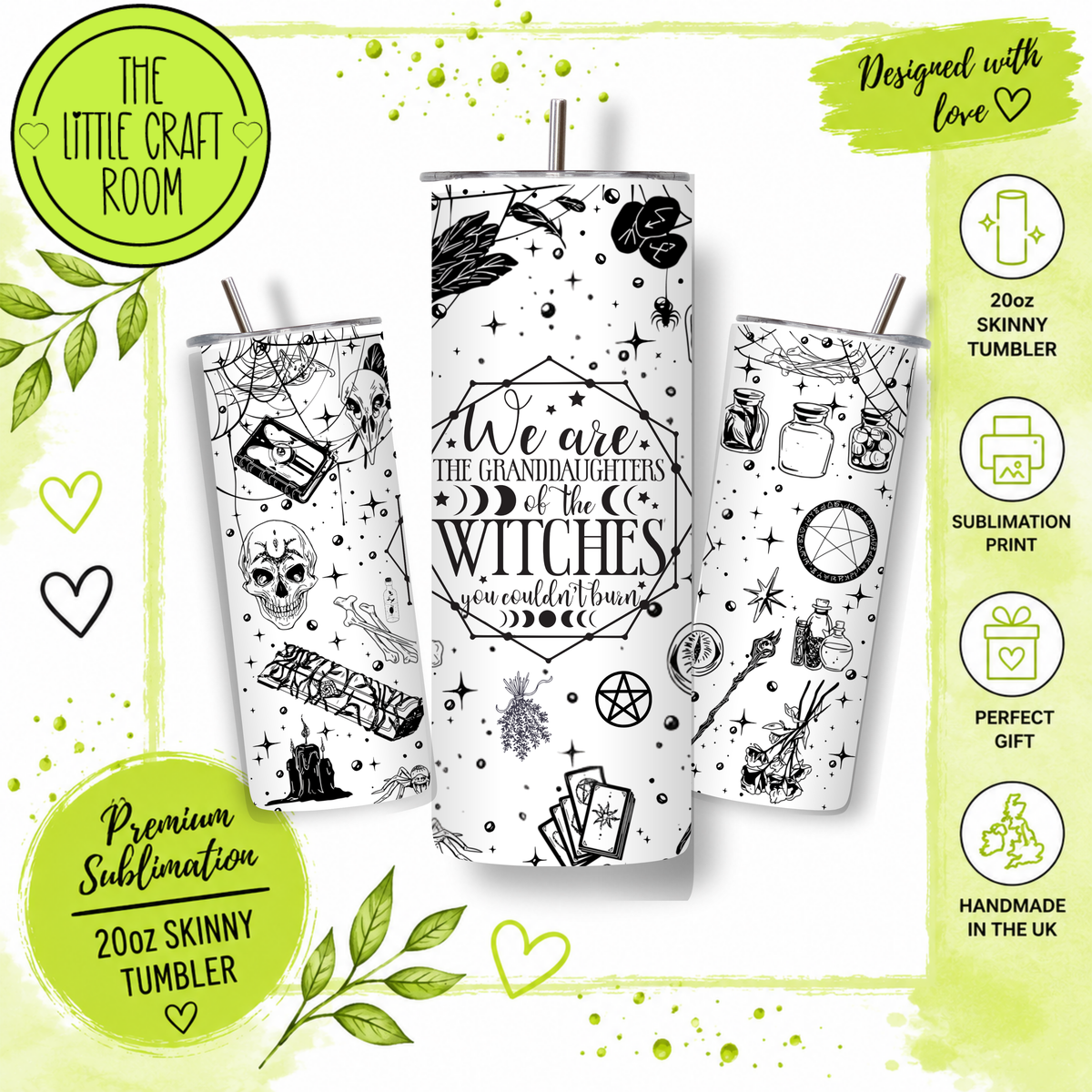 Week 2 - 20oz skinny tumblers