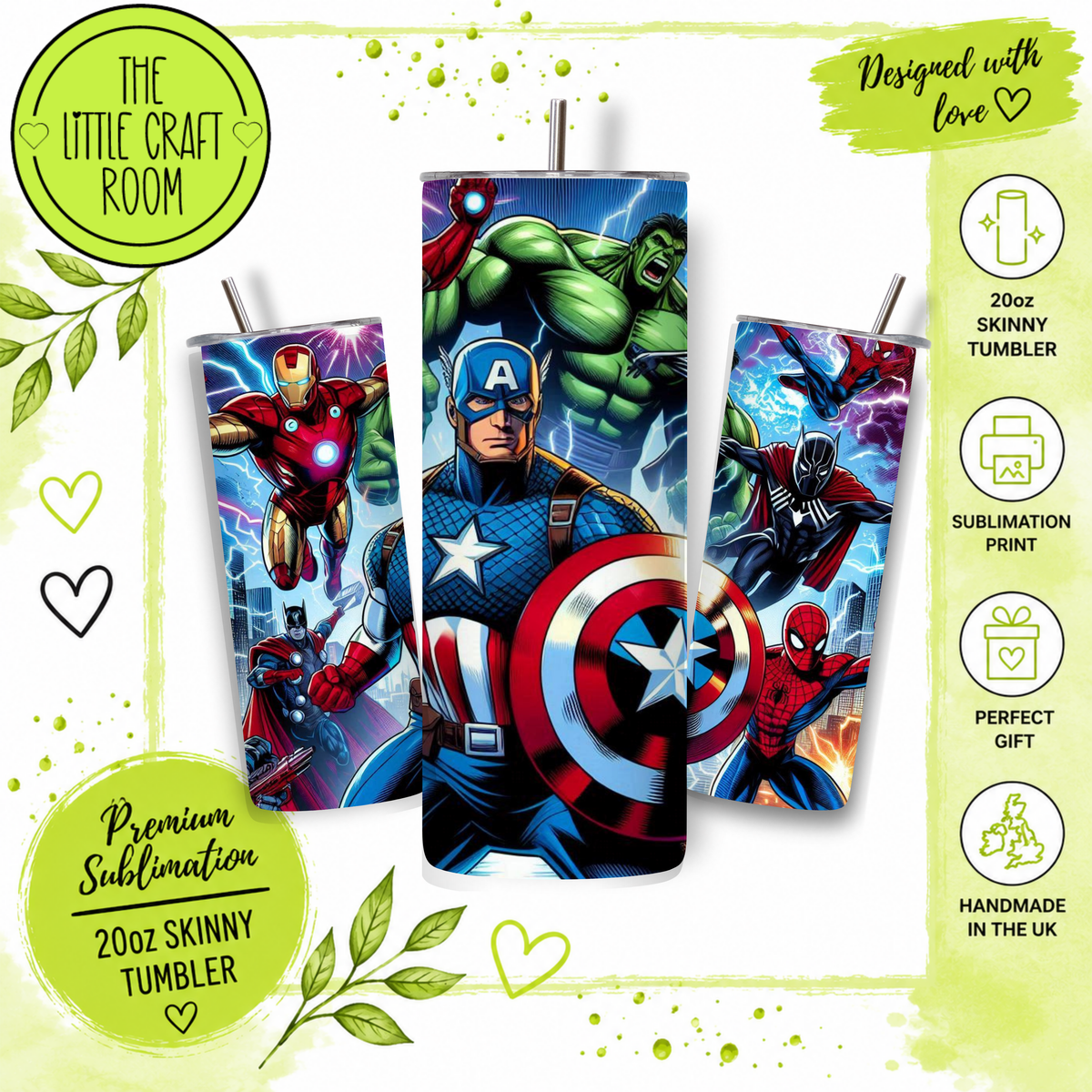 Week 2 - 20oz skinny tumblers