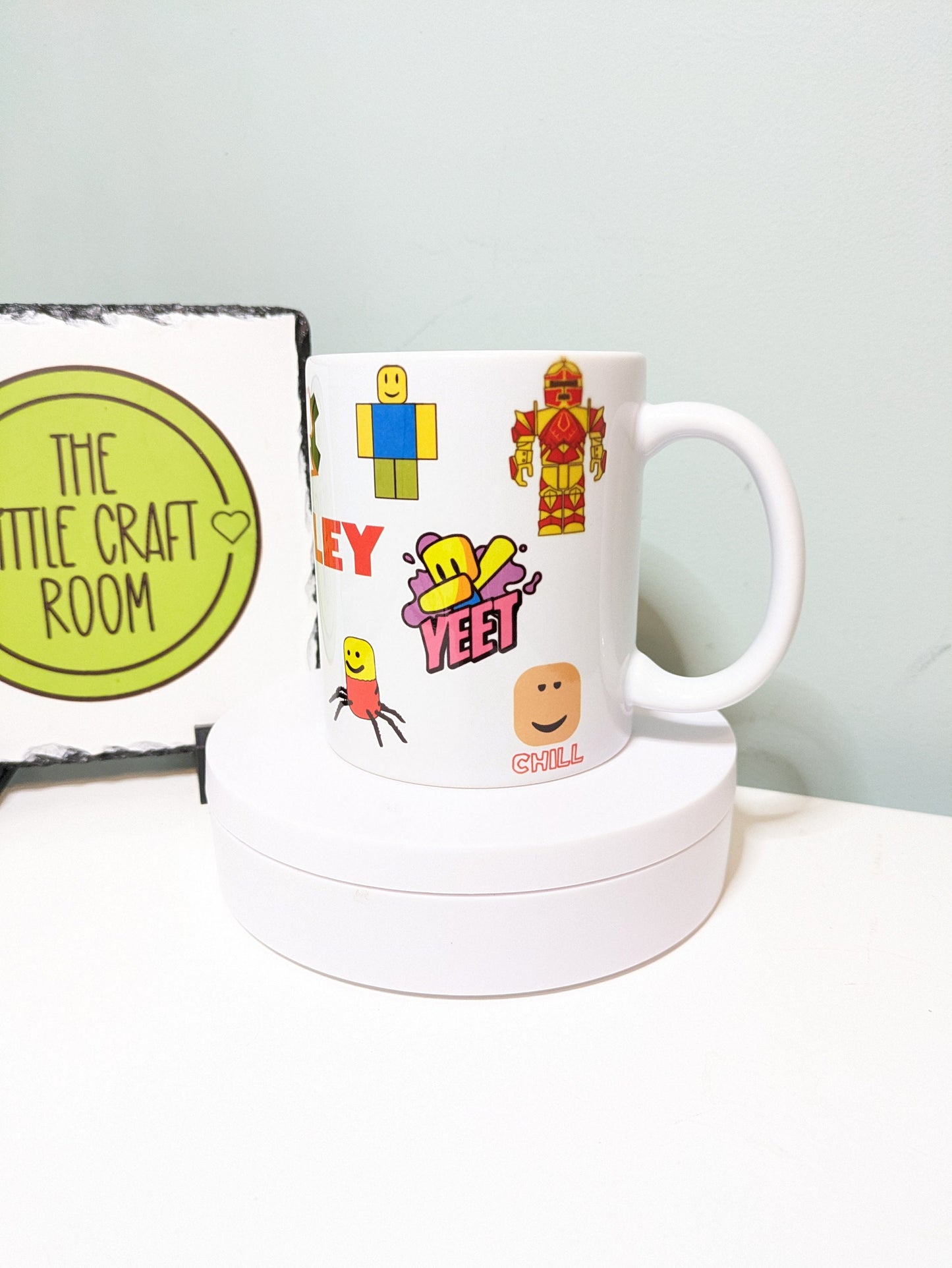 Personalised Roblox gaming gift mug