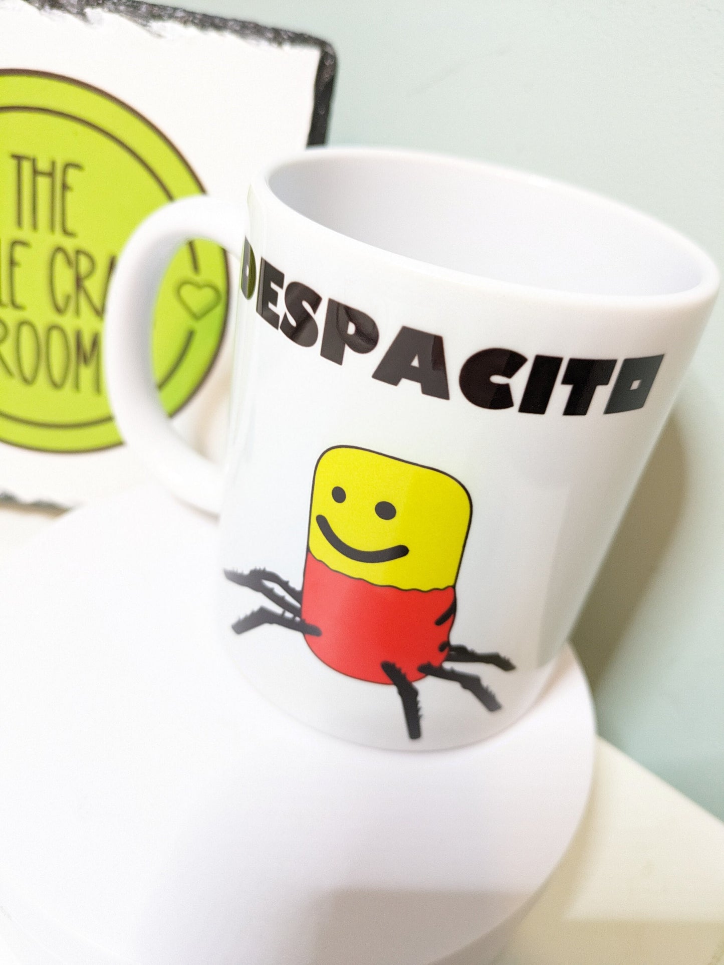 Despacito cursed Roblox spider gaming mug gift
