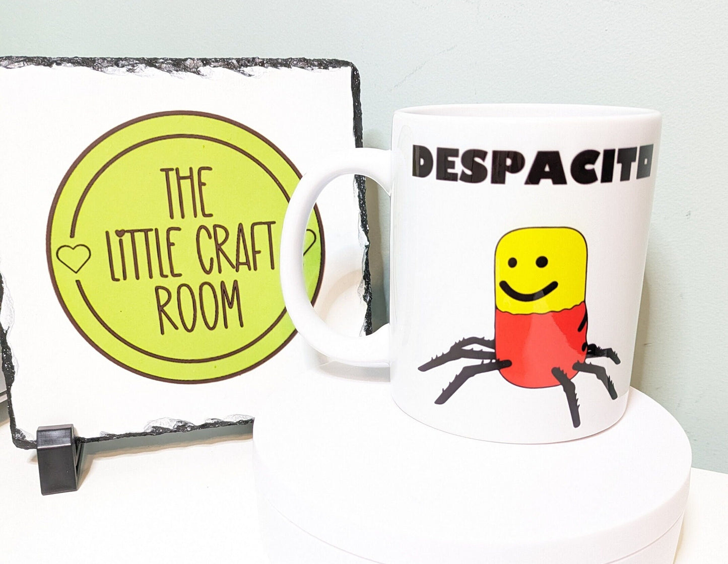 Despacito cursed Roblox spider gaming mug gift
