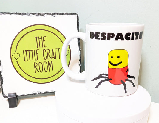 Despacito cursed Roblox spider gaming mug gift
