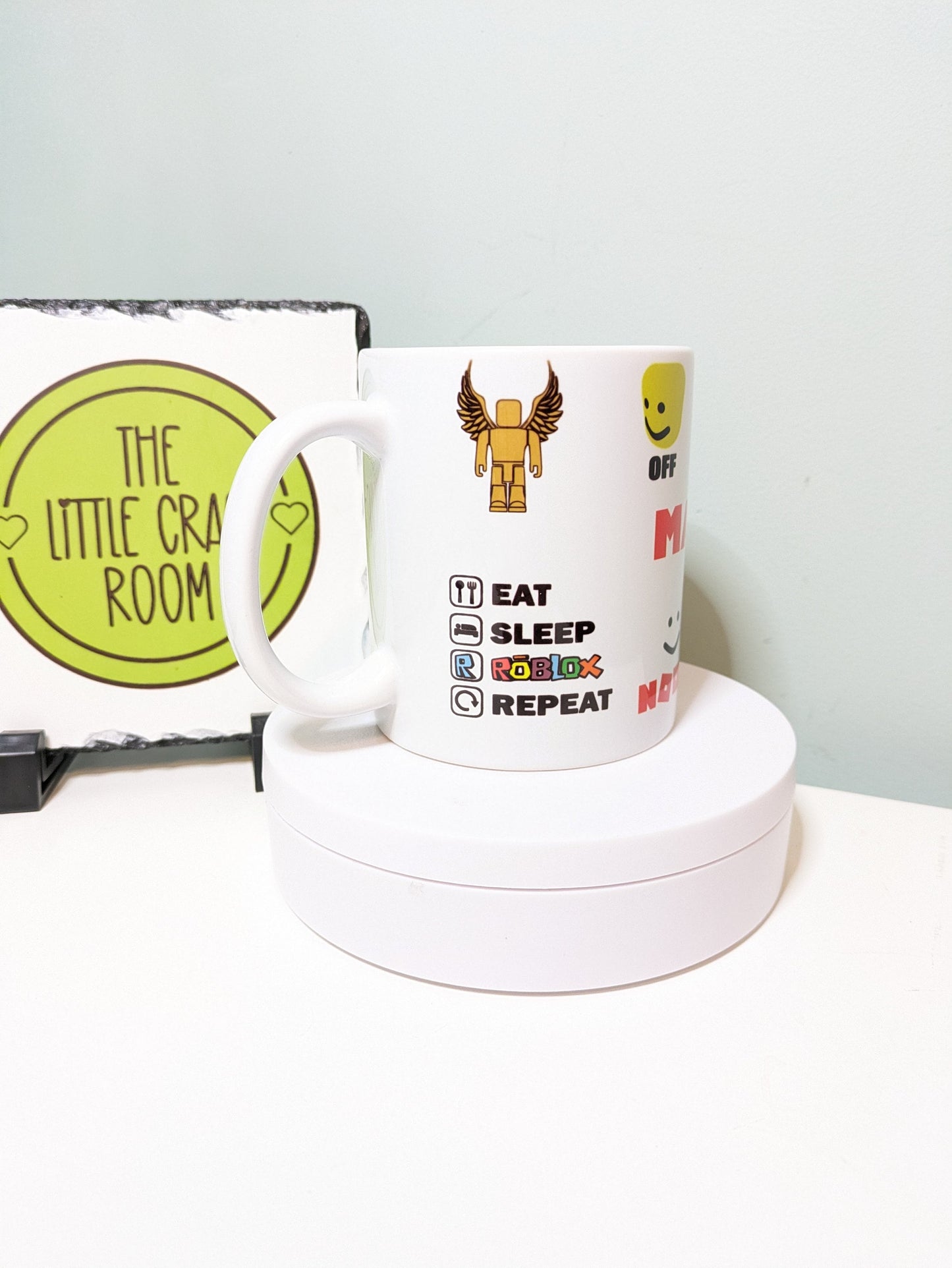 Personalised Roblox gaming gift mug
