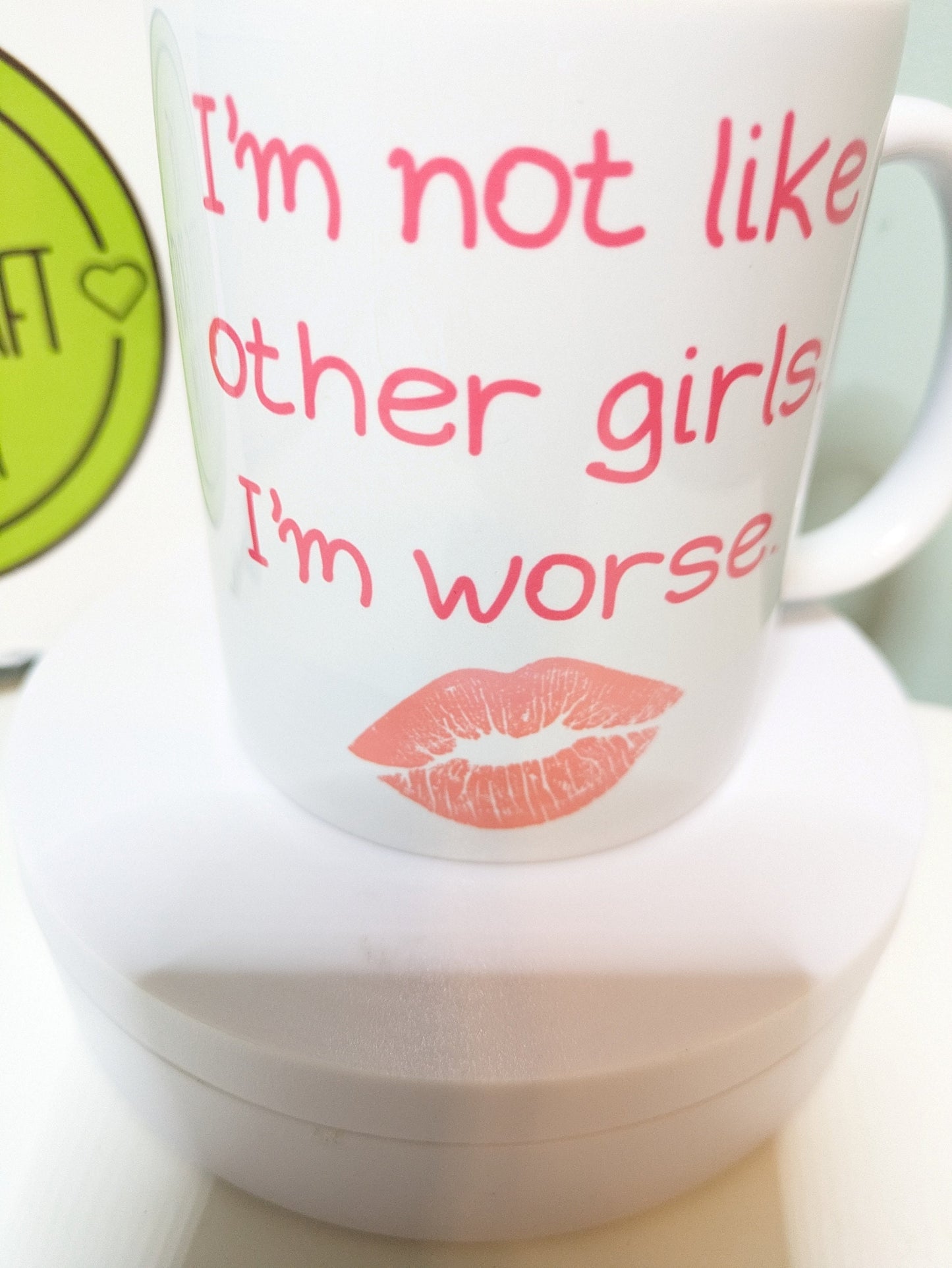 I&#39;m not like the other girls funny meme mug gift for her