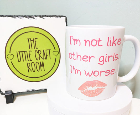 I&#39;m not like the other girls funny meme mug gift for her