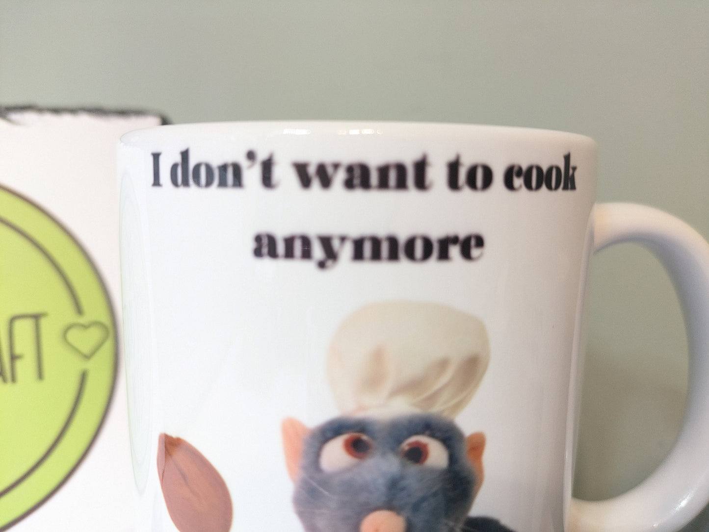 Chef gift. Remy. Rat lover. Meme mug. Cursed mug. Ratatouille. Mental health mug. Birthday gift.