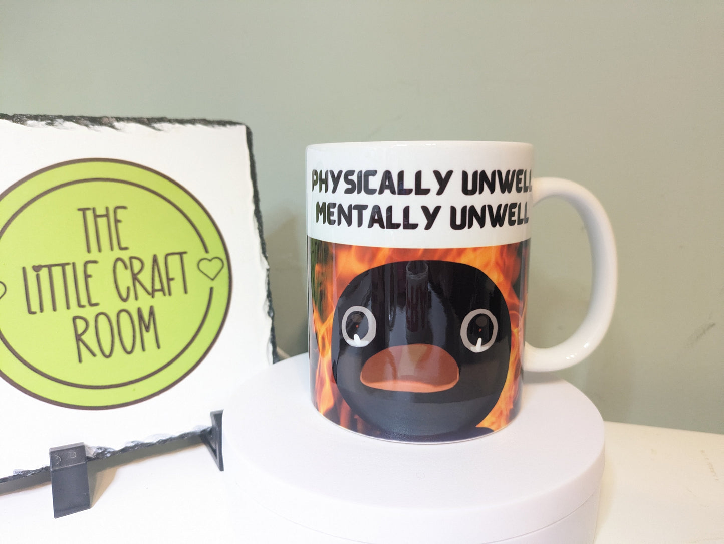 Pingu cursed mug. Pingu. Meme mug. Cursed mug. Mental health mug. Birthday gift.