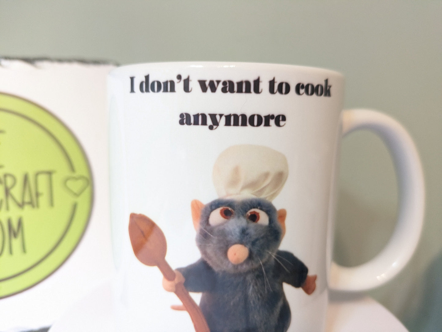 Chef gift. Remy. Rat lover. Meme mug. Cursed mug. Ratatouille. Mental health mug. Birthday gift.