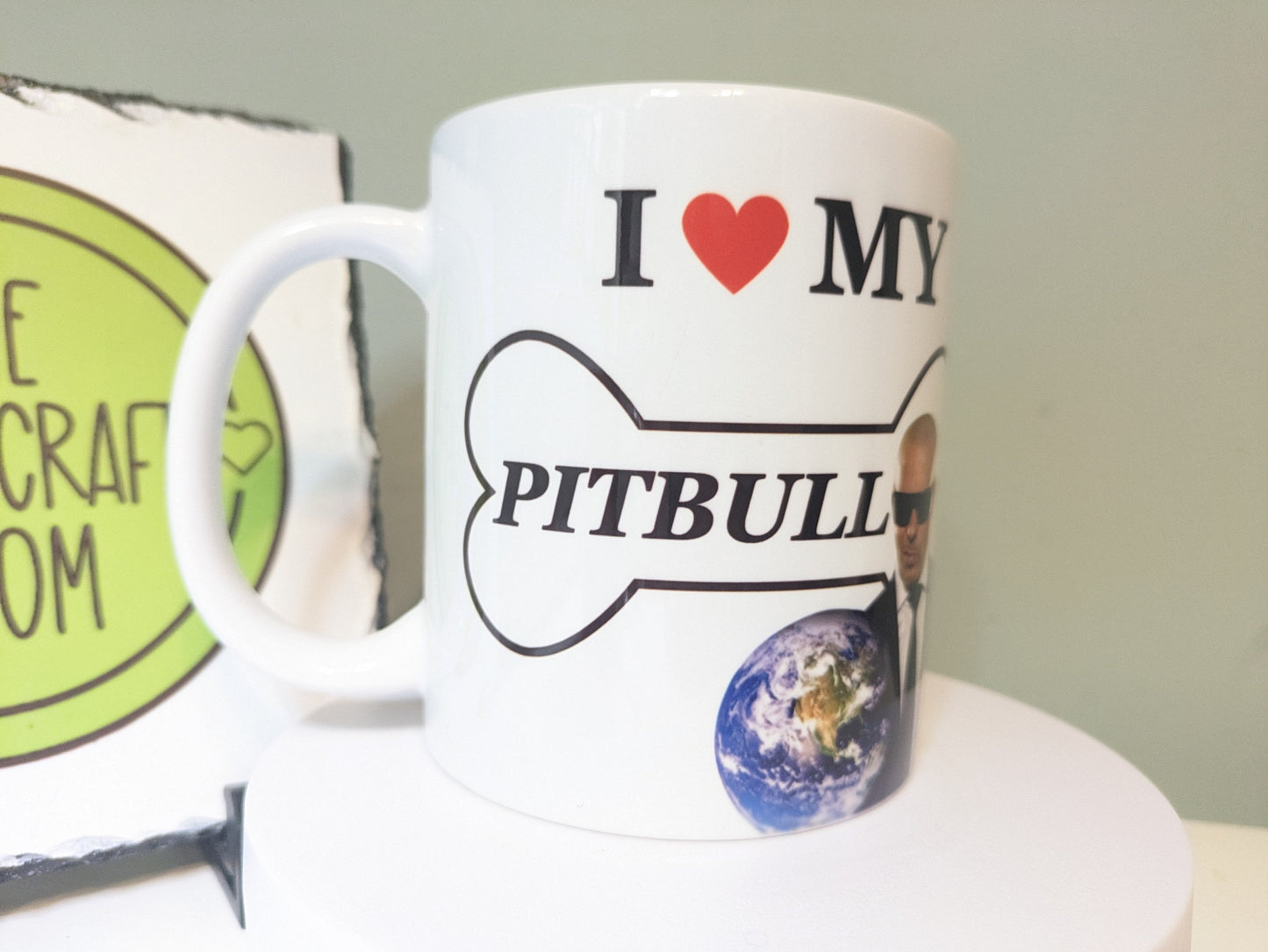 Pitbull gift. Mr Worldwide. Dog lover. Pitbull fan. Eras. Meme mug. Cursed mug. Mental health mug. Birthday gift.