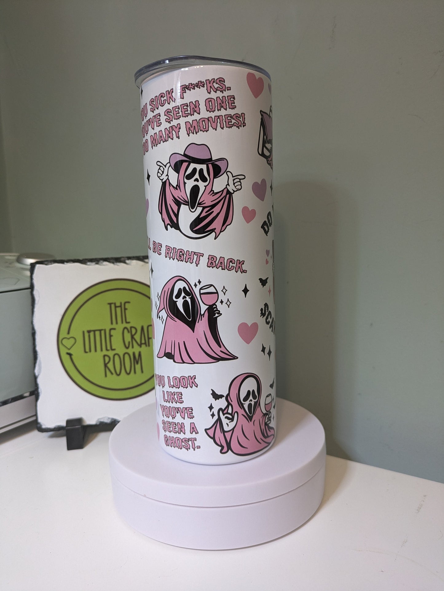 Ghostface tumbler. Ghostface gift. Scream. Meme gift. Best friend tumbler.