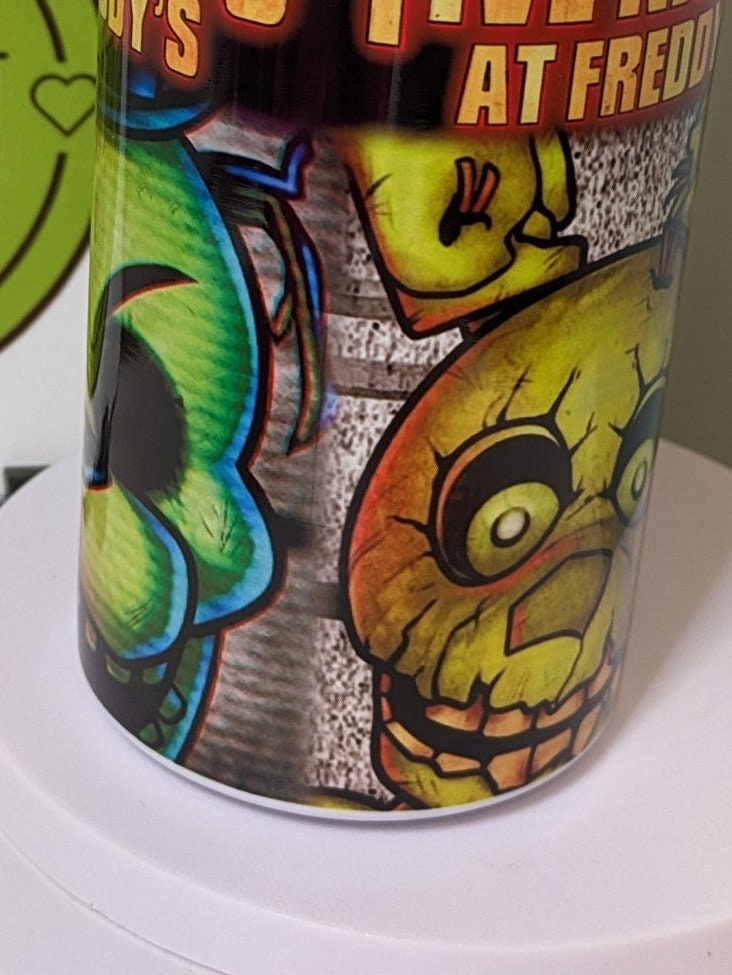FNAF tumbler. Five nights at Freddy&#39;s. Five nights at Freddie&#39;s. FNAF gift. Anime. Cartoon gift. Coffee tumbler. Springtrap.