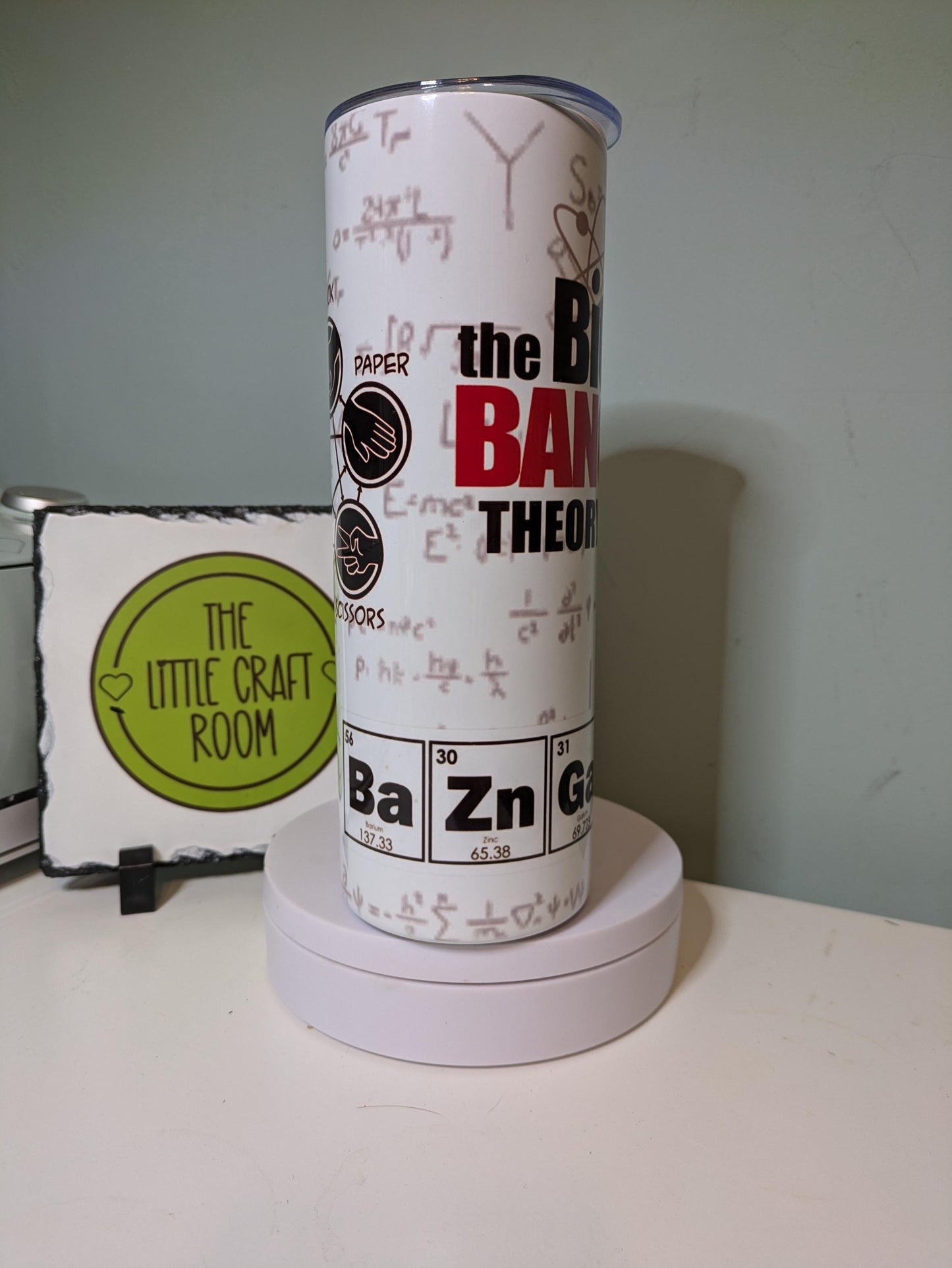 Big Bang Theory. TV show gift. Sheldon. Skinny tumbler gift. Coffee cup. 20oz wrap.