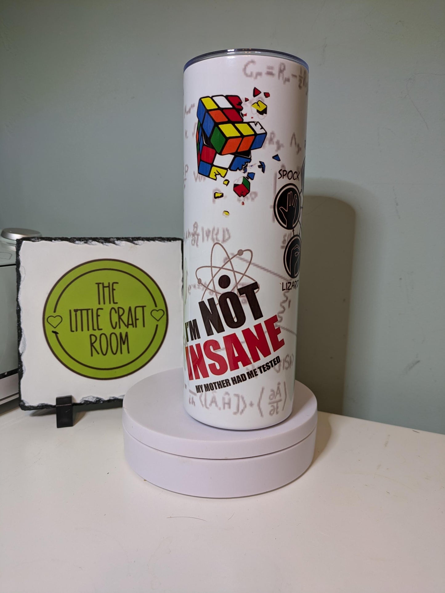 Big Bang Theory. TV show gift. Sheldon. Skinny tumbler gift. Coffee cup. 20oz wrap.
