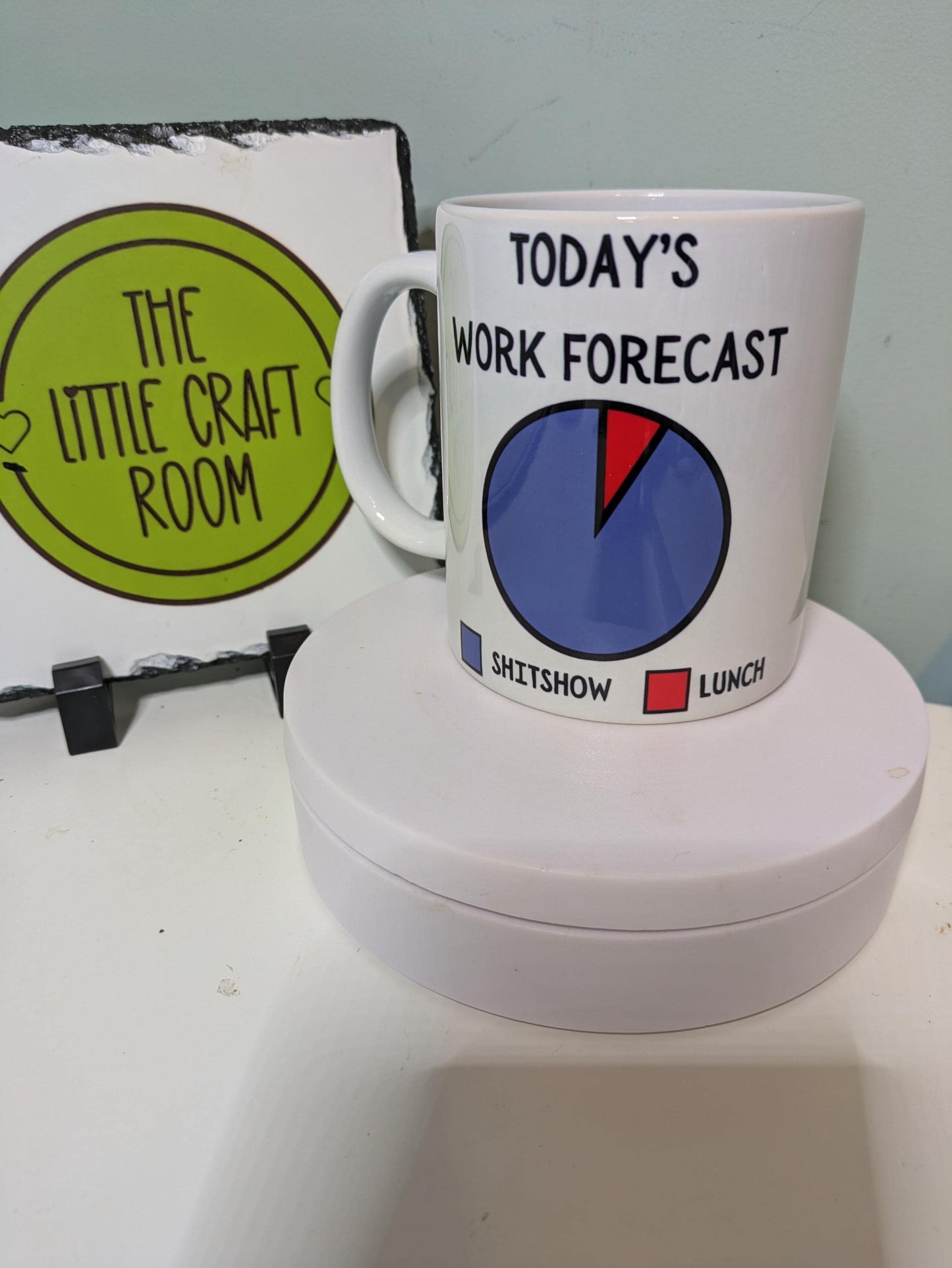 Today&#39;s work forecast mug. Sassy mug. Hot mess gift. Coworkers sarcastic. Funny meme mug. Sarcastic employee gift. Secret Santa.