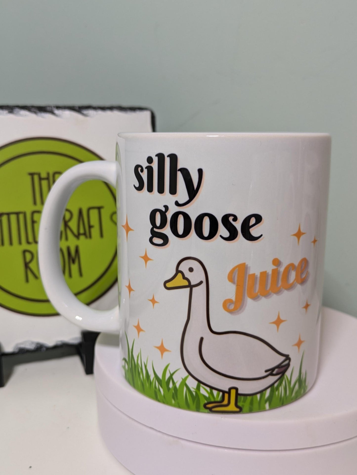 Silly Goose juice mug