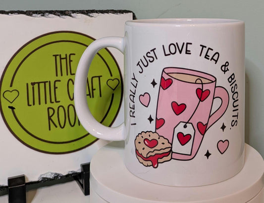 Tea lover. Biscuit lover. Office worker gift. Mental health. Anxiety. Neurodivergent.  Pink pony. Funny meme mug. Best friend gift.