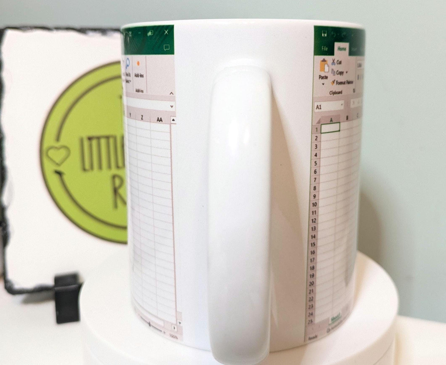Excel Freak in the Sheets mug