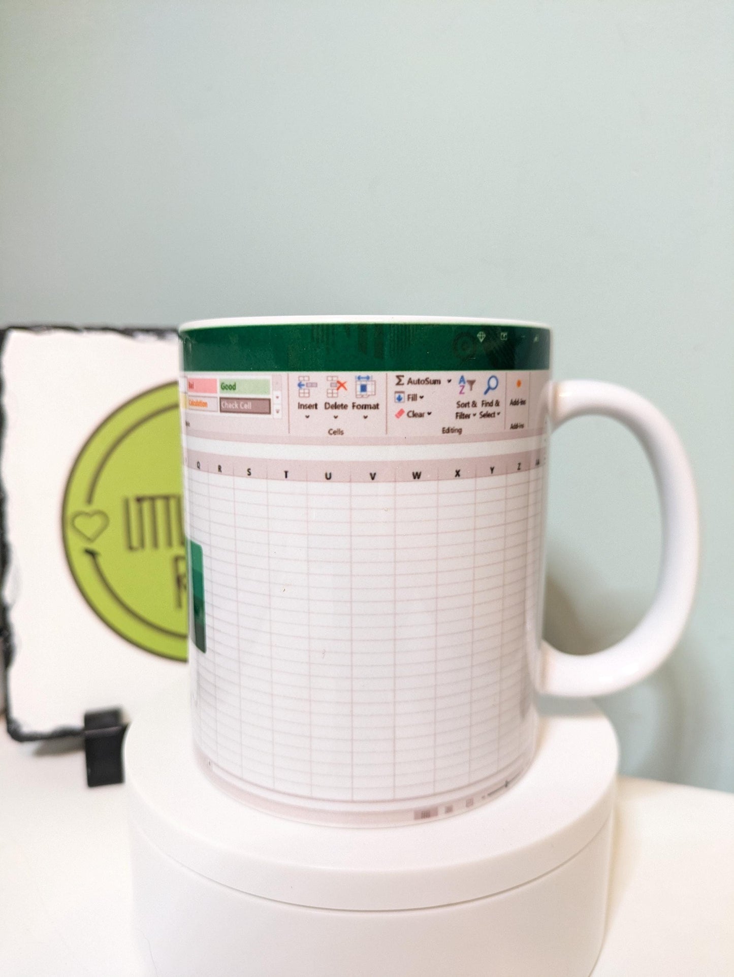Excel Freak in the Sheets mug