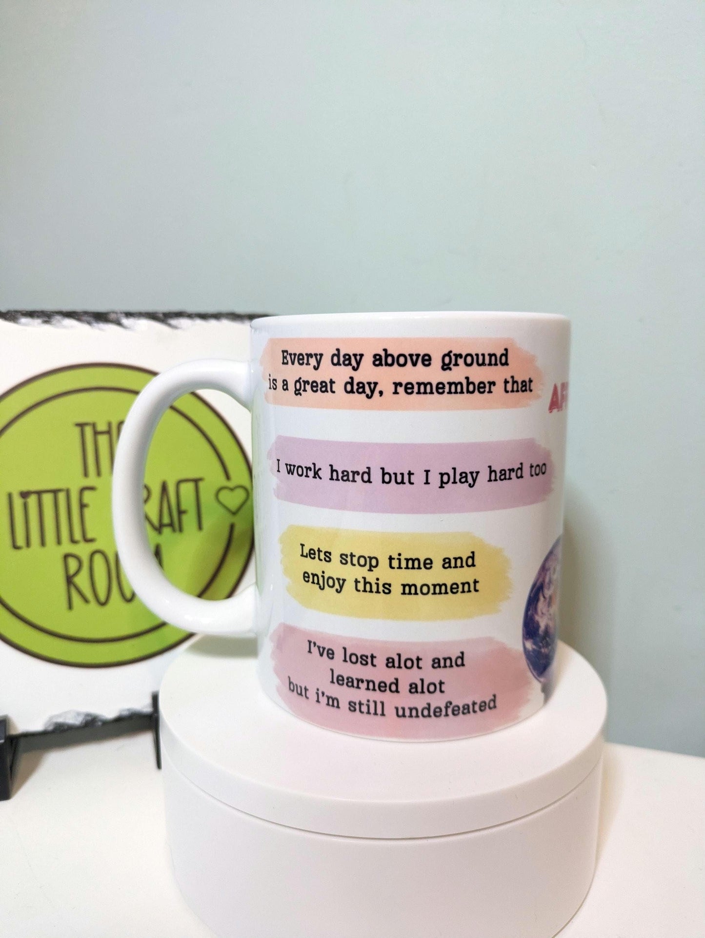 Personalised Pitbull Affirmations V2 Mr Worldwide mug