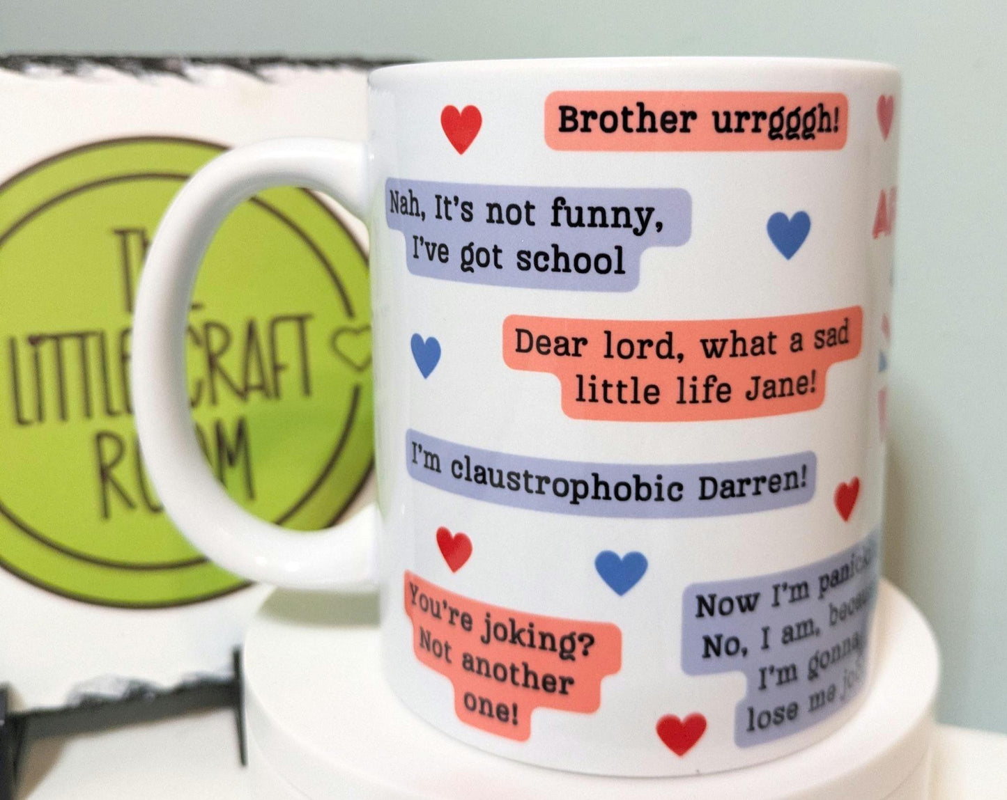 British affirmations mug