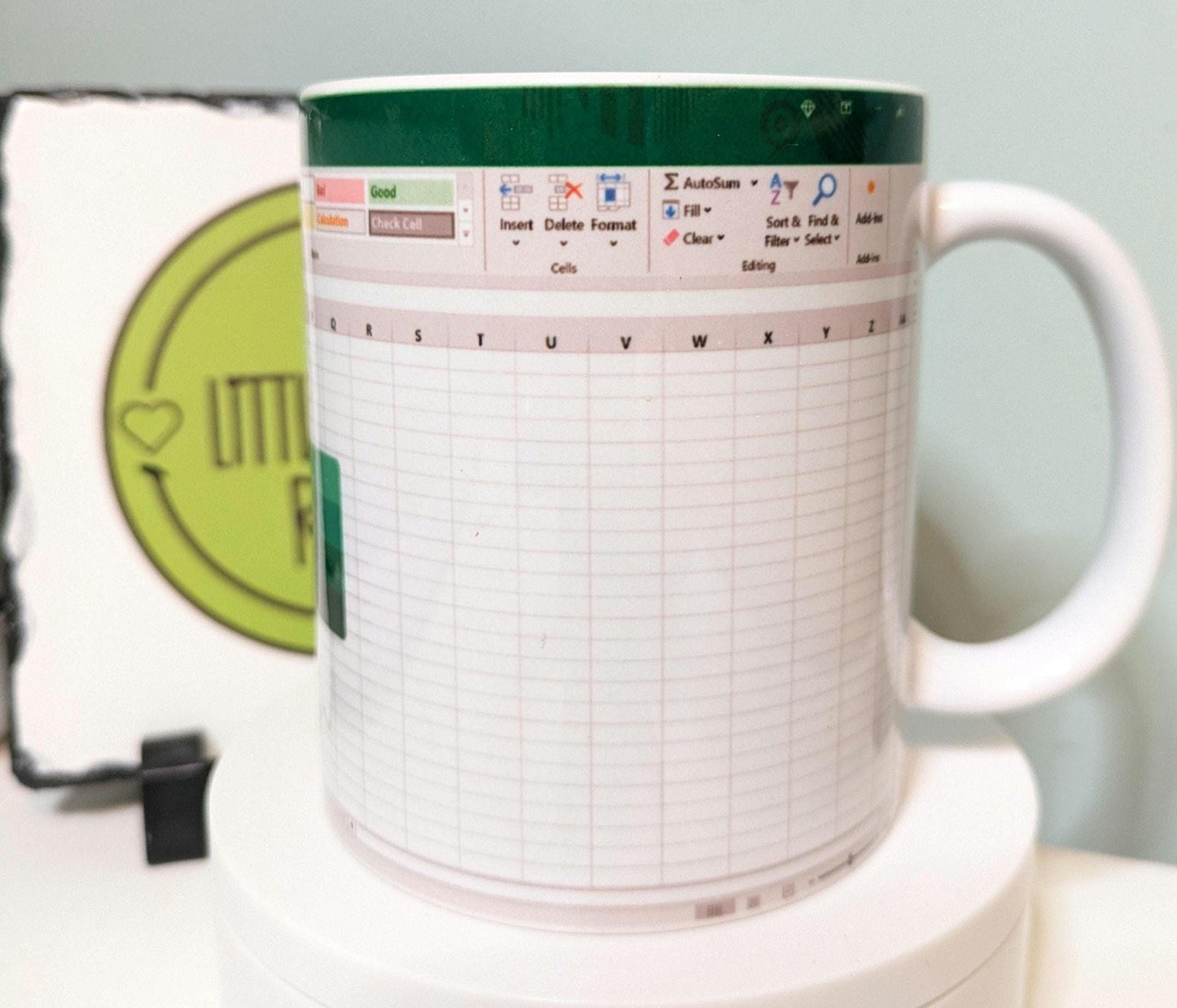 Excel Freak in the Sheets mug