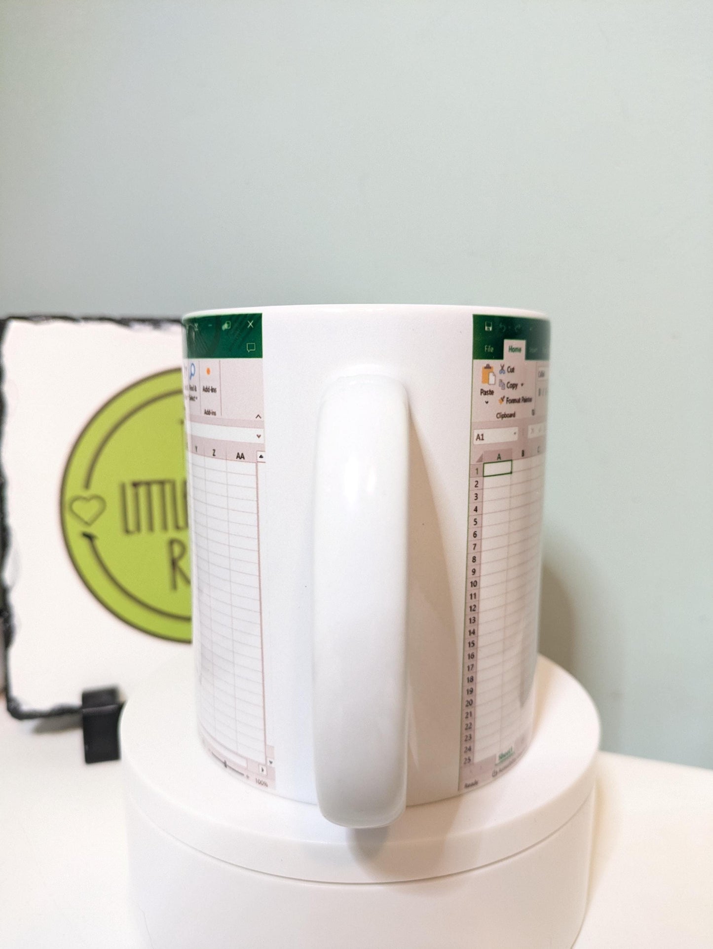 Excel Freak in the Sheets mug