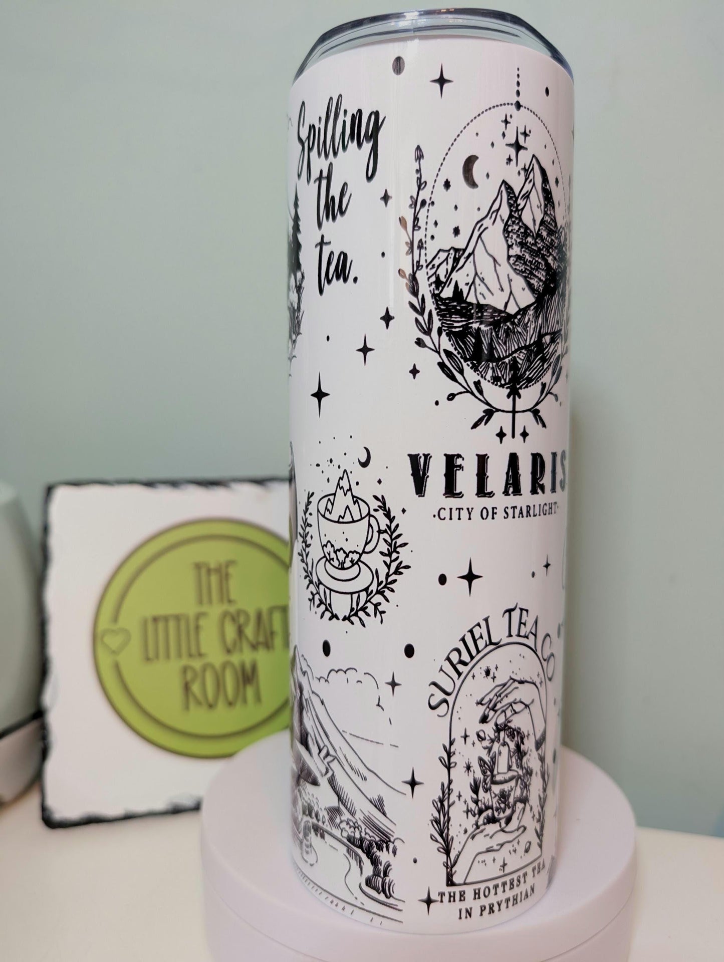 ACOTAR Velaris Tumbler: Night Court Stainless Steel Cup