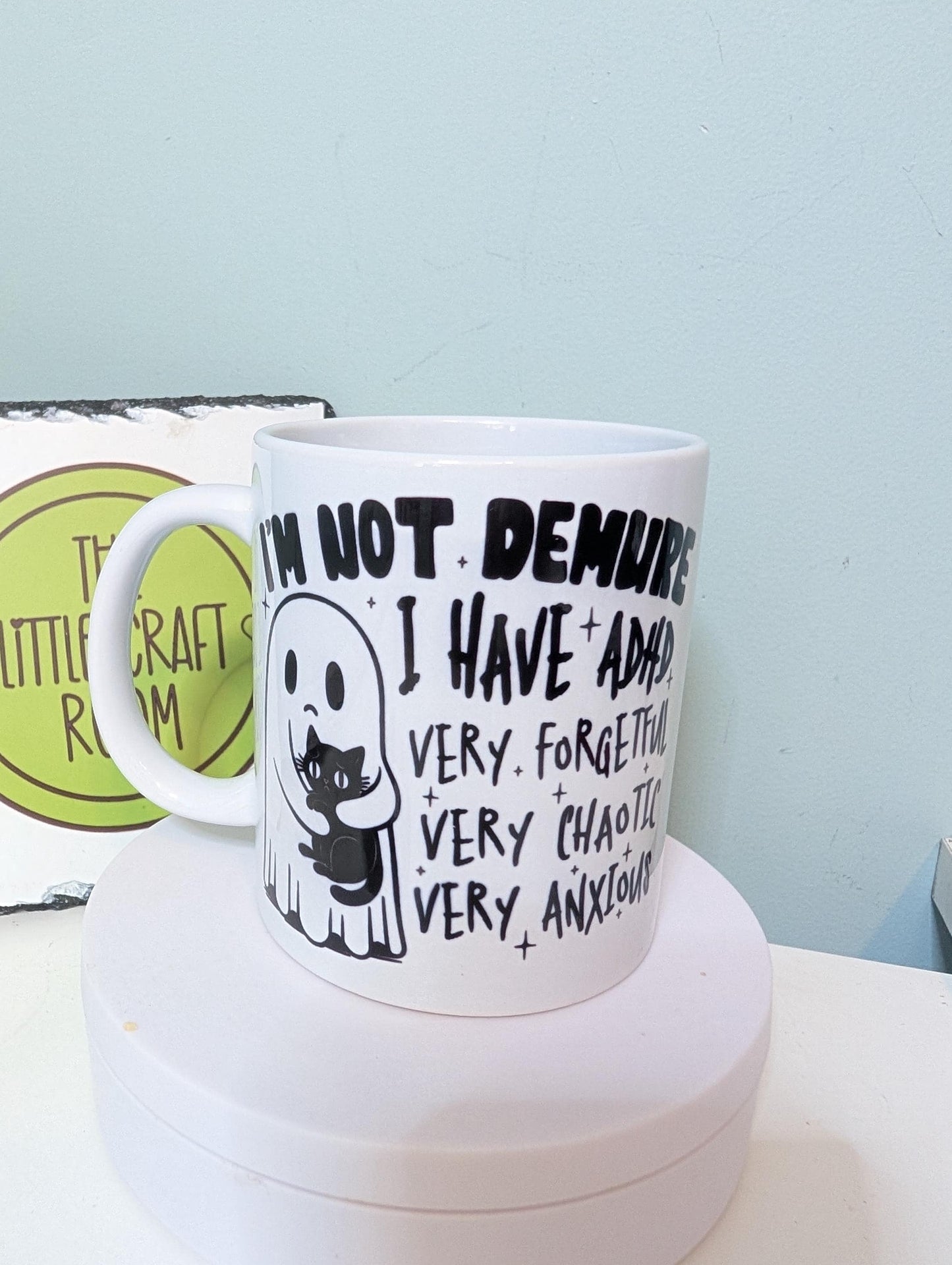 Funny ADHD Mug: Neurodivergent Humor Coffee Cup