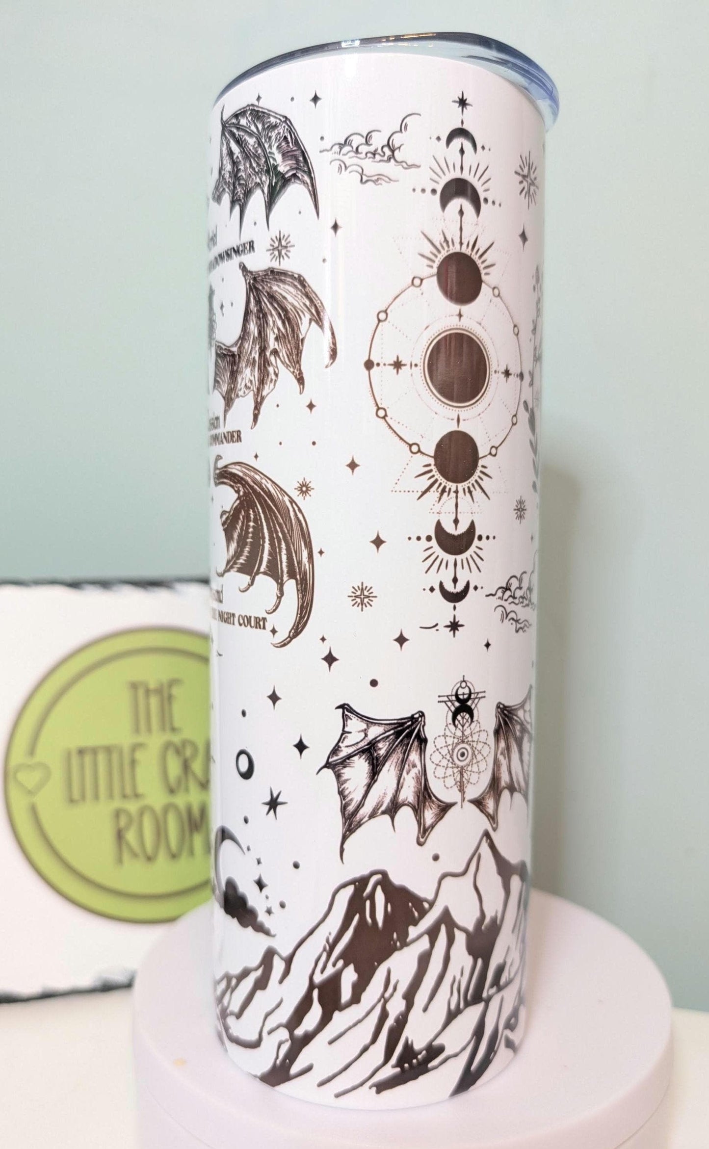 ACOTAR Night Court Tumbler: Rhysand, Azriel, Cassian - 20oz Stainless Steel