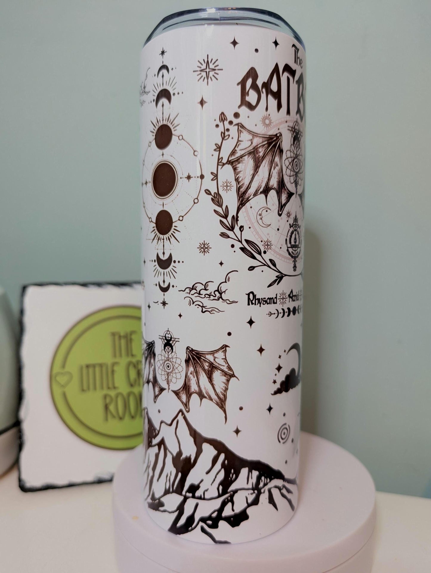 ACOTAR Night Court Tumbler: Rhysand, Azriel, Cassian - 20oz Stainless Steel