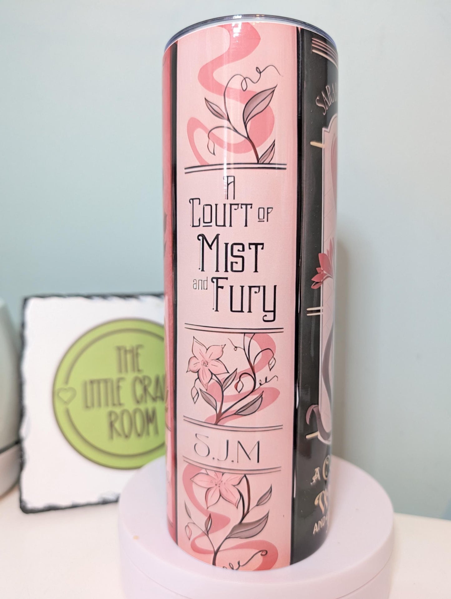 ACOTAR Tumbler Book Stack