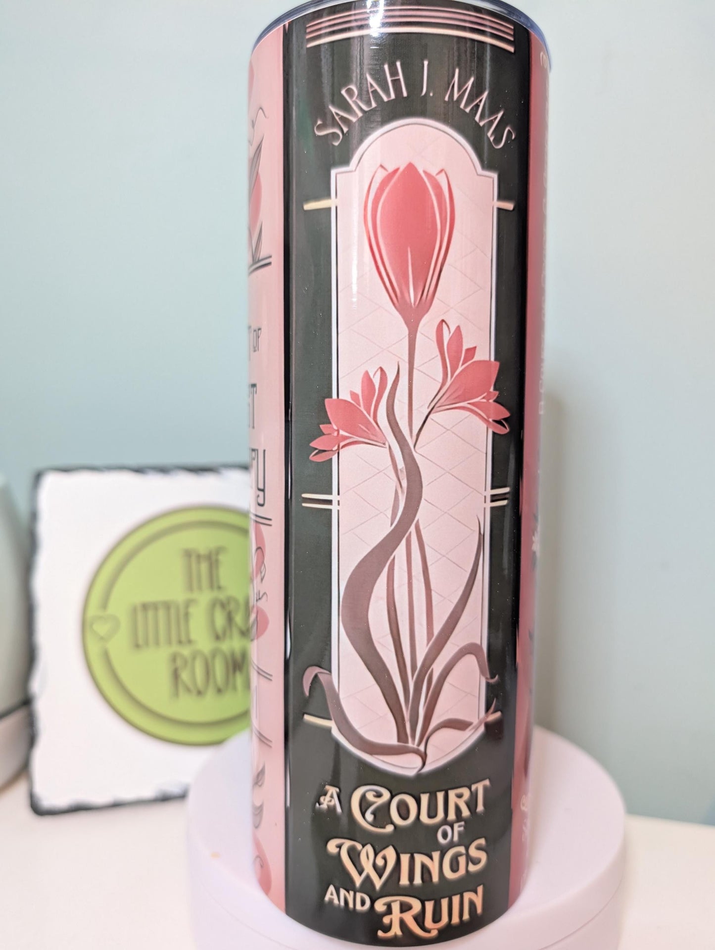 ACOTAR Tumbler Book Stack